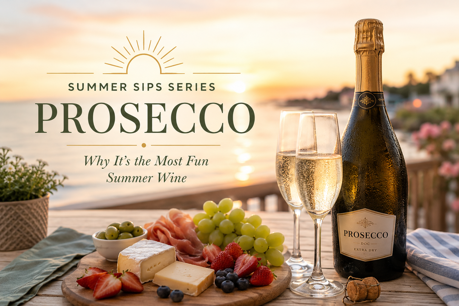 Summer Sips Series: Why Prosecco Might Be the Most Fun Summer Wine